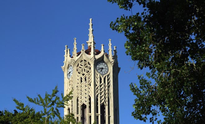 Deze toren die goed past in een Harry Potter-film is geïnspireerd door een Oxford-model.