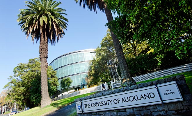 De belangrijkste campus van Auckland ligt op loopafstand van het stadscentrum. Het is een Angelsaksische-stijl campus met kleine huizen gewijd aan het onderwijs van vele specialiteiten.