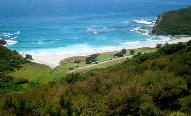 Te Arararoa is de grootste wandeling in Nieuw-Zeeland. Het overstapt het hele land van Cape Reinga.