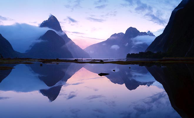 Per molti viaggiatori, il Milford Sound offre il panorama più notevole del paese.