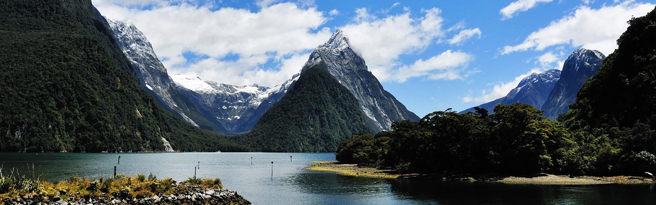 Il Mitre Peak è il summit iconografico del Milford Sound.