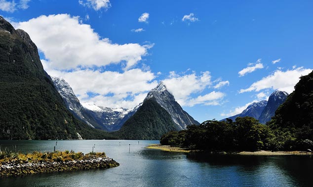 Il Mitre Peak è il summit iconografico del Milford Sound.