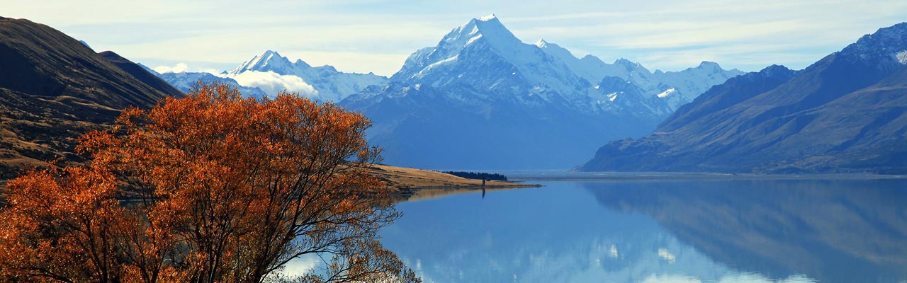 The great Mount Cook of New Zealand