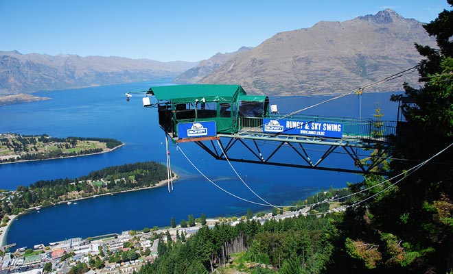 Het is niet het hoogste springpunt in Queenstown, maar