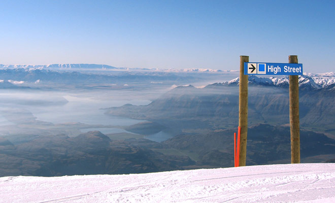 Treble Cone routes zijn niet aanbevolen voor beginners. Aan de andere kant, als u een goede skiër bent, geniet u van uitzonderlijke tracks en droompanorama's.