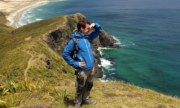 Gaël visitò l'Isola del Nord fino a Cape Reinga.