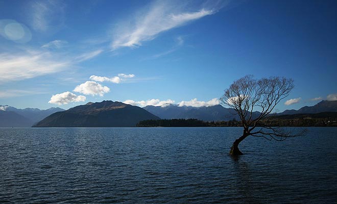 Wanaka ha un'atmosfera rilassata e pacifica che contrasta con Queenstown.