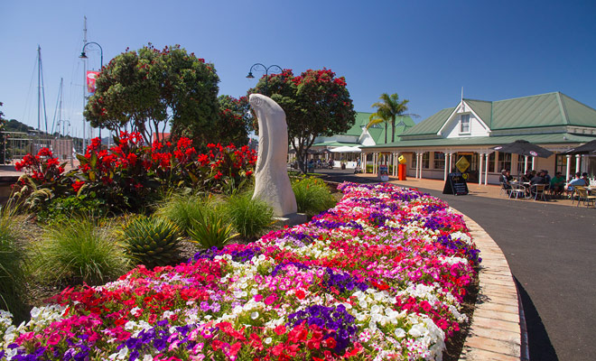 Whangarei is een zeer bloemrijke stad waar het goed is om te wandelen in de buurt van het dorpsbekken, vooral tijdens de zomermaanden. Het is een zeer aantrekkelijke stad waaruit het moeilijk is om te vertrekken.