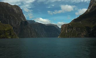 Il Milford non è un suono ma un fiordo che occupa un'antica valle glaciale.