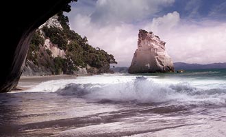 Una spiaggia di sogno che rivale le destinazioni di paradiso.