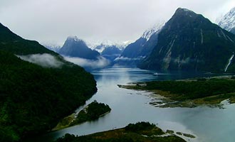 Milford Sound è uno dei fiordi più belli del mondo.