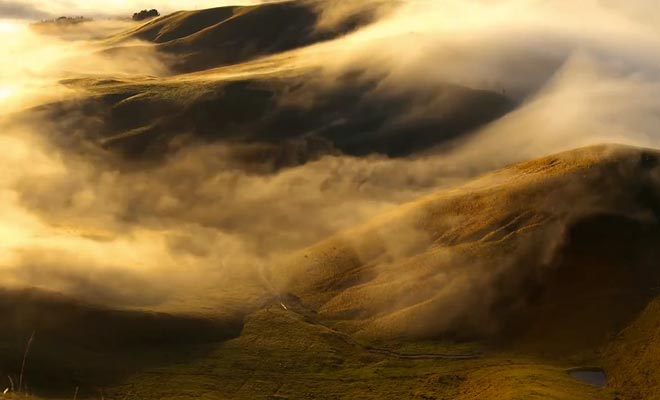 Un esempio perfetto della moltitudine di paesaggi di Aotearoa.