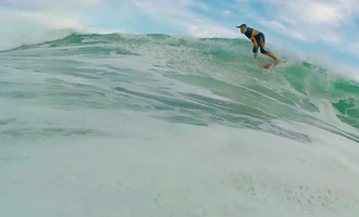 Herleef een surfingssessie alsof je daar was, dankzij een GoPro-camera.