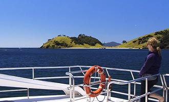 De nombreux tours opérateurs organisent des sorties en bateau pour approcher les dauphins.