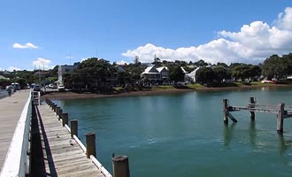 La ville de Russell est la plus belle bourgade de la baie des Îles.