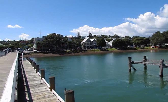 La ville de Russell est la plus belle bourgade de la baie des Îles.
