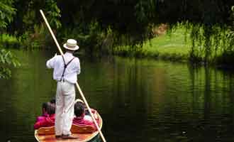 Punting on the Avon