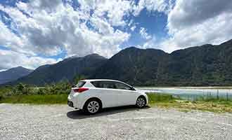 Trajet entre Wanaka et Haast Pass