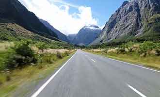 La route SH94 en vélo