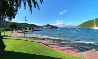 Promenade dans le village de Picton