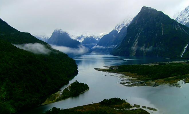 Le Milford Sound est l'un des plus beaux fjords au monde.