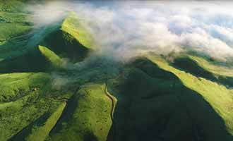 Survol des collines de Te Mata