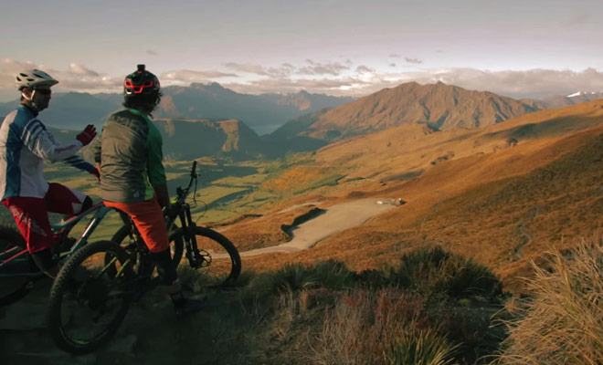 Après une longue ascension en vélo vous aurez le plaisir de contempler des paysages magnifiques.