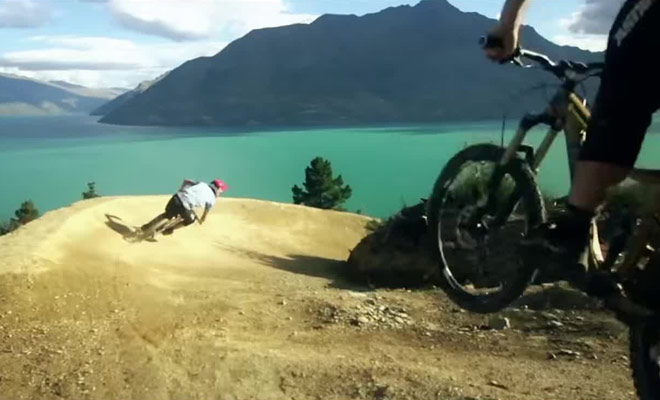 Certaines descentes du Queenstown Bike Park sont difficiles mais spectaculaires.