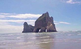 Wharariki Beach, Farewell Spit