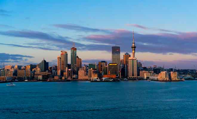 Timelapse d'Auckland et sa région