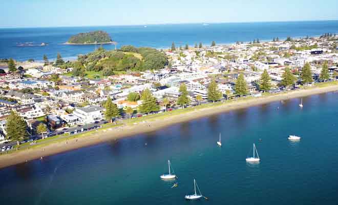 Survol de Tauranga