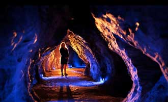 Plusieurs grottes se visitent. Les trois plus connues sont Glowworm Cave, Ruakuri Cave et Aranui Cave.